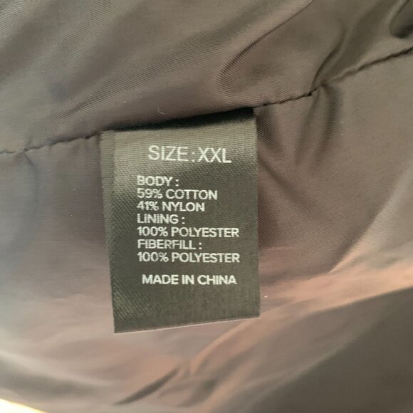 Nova Men XXL Red Puffer Jacket – Cozy Winter Bubble Coat - Picture 4 of 5